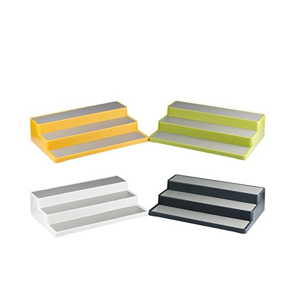 Tofern Home Durable plastic 3 layer Kitchen Spice Rack Shelf Organizer kitchen cupboard - Image 9