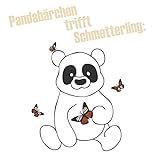 Qualitäts Kindersteppbett (Kissen 40×60+Bettdecke 100×135 Pandabär warm) von Sei Design, Bezug aus 100% Baumwolle feinste Mako-Satin- extra weich, atmungsaktiv und formstabil. Füllung aus hochqualitativer silikonisierter Hohlfaser, sehr weich und anschmiegsam. Für Allergiker empfohlen. - 2