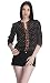 The Gud Look Black Multi Flower Daisy Shirt RS.449.00