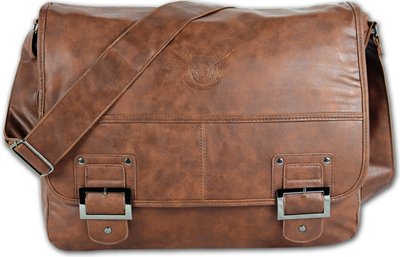 DANIEL RAY Umh  ngetasche HAVANNA Schultertasche Laptop Tasche Messenger Schultasche Cognac