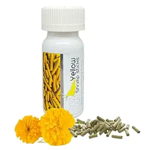 WA Shrimp Sticks 15g Sinking Type Food Stick for Shrimps (Yellow Colour Enhancing with Marigold Flower)