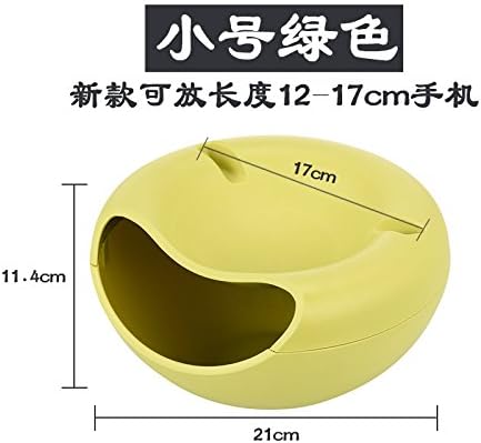 Plastic melon seeds dry fruit plate creative fruit plate living room home candy pan melon box box candy box, upgraded version of green