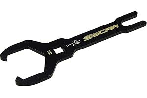 SCAR Clé de bouchon de fourche WHITE POWER WP Compatible avec KTM SX SXF EXC TPI EXCF SX-F 125 200 250 300 350 450 500 07-23 GAS GAS MC MCF EC ECF 21-23 HUSABERG HUSQVARN TC FC TE TX FE 17-23