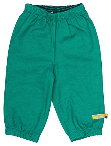 loud + proud Unisex Baby 472 Full Rain Trousers, Green (forest Fo), 6-12 months (Manufacturer size: 74/80)