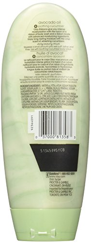 Olay Soothing Cucumber Moisturizing Body Wash, Green - 10 Oz