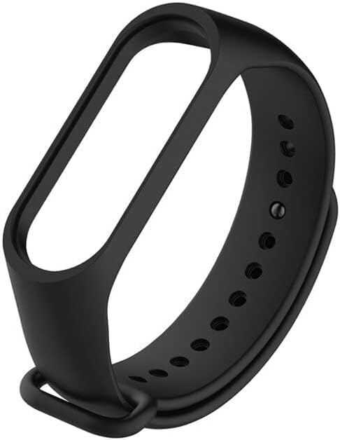 Coverzone Xiaomi Mi Band 3 4 5 6 7 ile uyumlu Saat Kayışı Ent Kaliteli Xiaomi Mi Band 3 4 5 6 7 ile uyumlu Spor Saat Kontrast Renkli Termoplastik