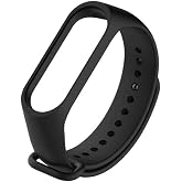 Coverzone Xiaomi Mi Band 3 4 5 6 7 ile uyumlu Saat Kayışı Ent Kaliteli Xiaomi Mi Band 3 4 5 6 7 ile uyumlu Spor Saat Kontrast