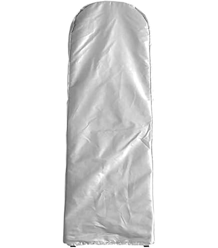 Copertura Per Scale Pieghevoli - Impermeabile E Traspirante, Custodia Protettiva Per Interni Ed Esterni (Argento, 50x195 Cm)