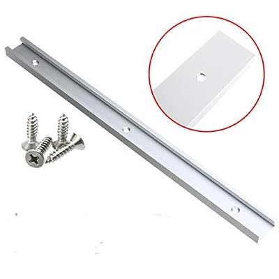 PDTO Gabarit de Piste de T à onglet Jig Slot pour Drill Press Routeur – 400 mm