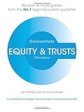 Image de Equity & Trusts Concentrate: Law Revision and Study Guide