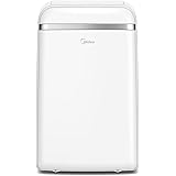 Midea MPD-12CRN7 Aire acondicionado móvil 3 en 1 con manguera de escape, refrigeración, deshumidificación y ventilación, 1200