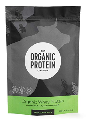 Raw Cacao & Maca Organic Whey Protein Powder 400g