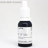 Sailor Jerry Tattoofarbe Dunkelgrau 10 ml. Made in GERMANY! Mit Zertifikat! Tätowierfarbe, Tattoo Ink, Vertrieb durch HAN-SEN GmbH!