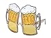Produktbild HAAC Bier Brille Bierkrug Bierglas Gag Fun Scherzbrille Bierfest Oktoberfest Fasching Karneval