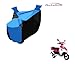 Auto Hub Premium Black/Blue Two Wheeler Body Cover For TVS Pep Plus RS.275.00