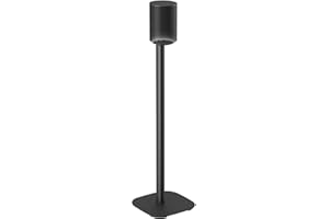 Vogel's SFS 4113 Pie de Altavoces para Sonos ERA 100, Sistema para colocación de Cables, Altura: 82 cm, Máx. 5 kg, Negro