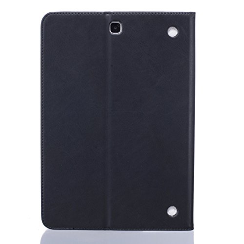 Samsung Galaxy Tab A 9.7″(SM-T550/SM-T551/SM-T555) Hülle,Qimmortal(TM) Hohe Qualität Ausgezeichnete Rückseite Abdeckung Gehäuse, Elegante Vintage Gepresste Feder Vögel Muster Entwurf Retro Magnetische Premium PU Leder Kreditkarte Halter Brieftasche Fashion Ultra Schlanke Passform Schützende Gehäuse Abdeckung für Samsung Galaxy Tab A 9.7″(SM-T550/SM-T551/SM-T555) - 3