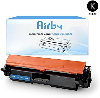 Airby® New Compatible HP CF230A 30A Toner Cartridge Black for HP LaserJet M203d, M203dn, M203dw and MFP M227d, MFP M227fdn, MFP M227fdw, MFP M227sdn Printers (New Compatible Chip included)