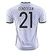 Produktbild adidas Herren Heimtrikot UEFA Euro 2016 DFB Replica (Gundogan 21, Small 36-38" Chest)
