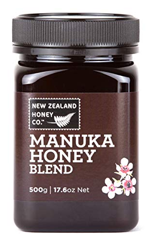 Mezcla De Miel De Manuka Silvestre por New Zealand Honey Co. | 500g | Deliciosa Mezcla De Miel Salvaje De Manuka De La Isla Sur De Nueva Zelanda | Nueva Zelanda Empresa de miel