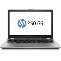 HP 250 G6 4LS69ES (15,6 Zoll Full-HD) Notebook (Intel Core i3-7020u, 128GB SSD, 1TB HDD, 8GB RAM, Intel HD Graphics 620, DVD Writer, Win 10 Home) Silber
