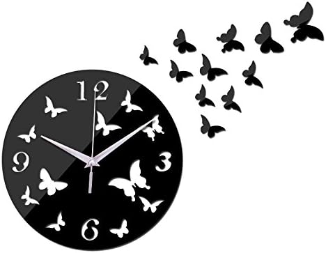 New Real Acrylic Wall Sticker Clock Clocks Promotion Mirorr Art Home Decoration Modern Design Diy Mirror Stickers,Gold