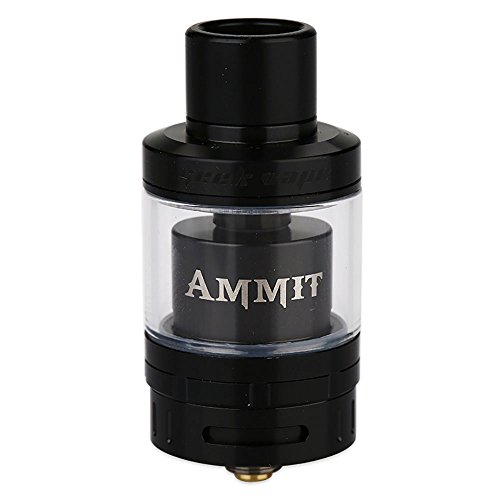 E Cigarette GeekVape Ammit 25 RTA 2 ml VECO EUC Atomiseur Cigarette électronique Vape Pas de nicotine, Pas de liquide, TPD Conformité Ecigs (Noir)