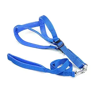 A&D Traders Nylon Adjustable Harness for Dog with Padded Body 1.25 inch (Colour May Vary)