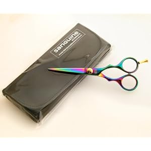Professional Hair Cutting Scissors - 4.5 Inch Titanium Coated Hairdressing Scissors for Barbers & Personal Use… - Image 3