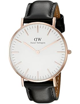 Daniel Wellington Classic Damen-Armbanduhr Analog Quarz Leder - DW00100036