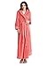 Produktbild Frau Langer Bademantel Super Plüsch Kragen Damen Winter Fleece-Morgenmantel Weiß/Grau/Weinrot/Lila/Rosa/Blau Nacht Roben Leichter Wrap Housecoat S M L XL Flanell Nachtwäsche