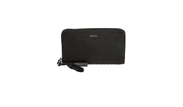 Max Mara Portafoglio Donna 47260477000Zip08004181 Pelle Nero : Amazon.it:  Valigeria
