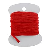 Broadroot 3m/9,84ft Fliegenfischen Wooly Worm Fly Streamer Köder Binden Material Seil (RC8)