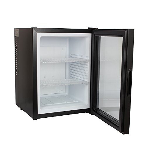Jindowine Kühlschrank 40 Liter Kühlschrank Weinklimakühschrank Glastür Beleuchtung - 5