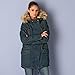 Womens Only Womens Travis Parka Coat in Denim - 10