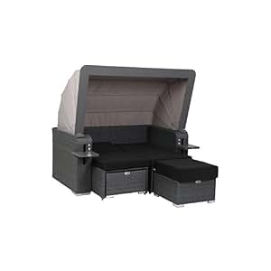 Amazon.de: greemotion 128765 Gartensofa BAHIA LUX-Lounge ...