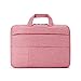 Produktbild Laptoptasche Tragbare Mode Einfache Hand Mehrfach-Laptop-Computer Carry Handtasche Aktentasche (Color : Pink 13inch)