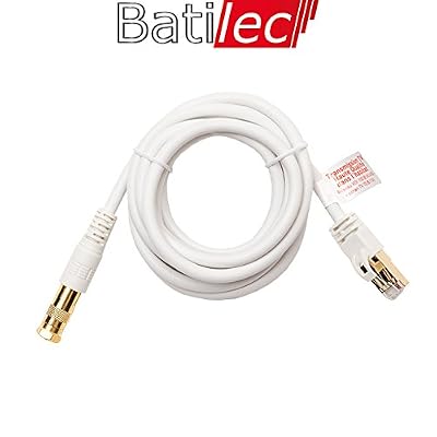 Batilec - Cordon RJ45 Fiche IEC TV 2 mètres Grade 3