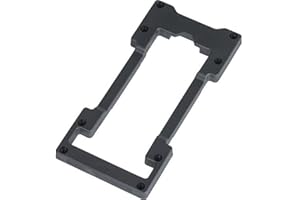 Basil MIK Double Decker per piastra adattatore MIK, Nero