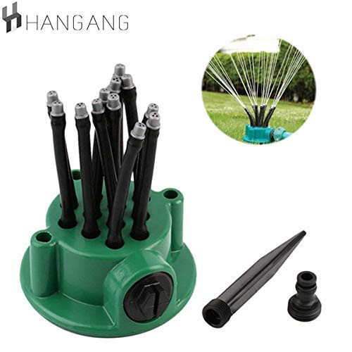 Hangang Jardin et pelouse Arroseur automatique système d'irrigation tête d'arrosage Pelouse Arroseur rotatif Bras de pelouse Pulvérisateur d'eau Arroseur Arroseur réglable