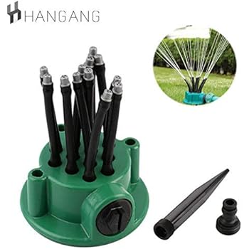 Lot De 10 Protections D'arroseur GRASSHOLE - Résistantes Aux UV, Vertes, Pour Protéger Les Têtes D'arrosage