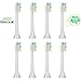 Produktbild 8stk (2 x 4) Sohv® Generisches Ersatz Aufsteckbürsten(hx-6064), kompatibel mit Philips Sonicare DiamondClean White Ersatz (Weiss). Voll Kompatibel zu den folgenden elektrischen Zahnbürstenmodellen von Philips: DiamondClean, FlexCare, FlexCare Platinum, FlexCare(+), HealthyWhite, Sonicare 2 Series,Sonicare 3 Series,EasyClean and PowerUp