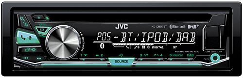 JVC KD-DB97BT USB/CD-Receiver (DAB+, Front-AUX, Bluetooth) schwarz