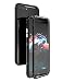 Produktbild iPhone 8 Plus Handyhülle KumWum Magnetische Adsorptions Technologie Aluminium Metall Stoßfest Stoßstange Rahmen mit Gehärtetem Glas Rückenstütze Drahtlose Aufladung iPhone 7 Plus Hülle (iPhone 8 Plus / 7 Plus,Volles Schwarz)