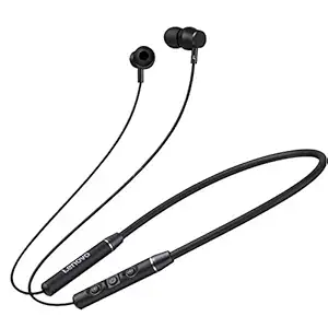 LENOVO-QE03 Bluetooth NECKBAN Earphone (Black)