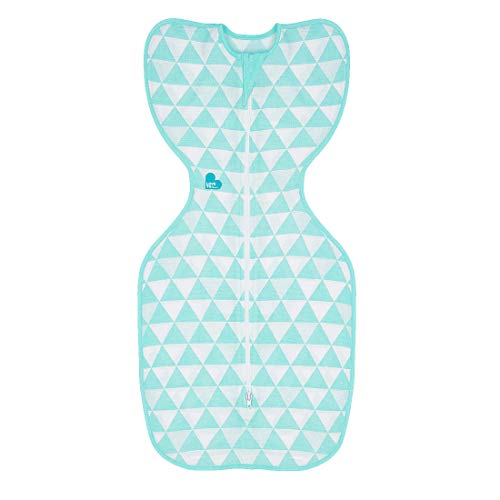 Manta para bebé Love To Dream Bamboo Lite SwaddleUp Ocean - Mediana de 13 a 18,5 libras (6 - 8,5 kg)