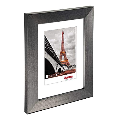 Hama Cadre photo en plastique 'Paris', gris contrasté, 30 x 40 cm