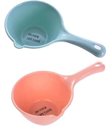 Baby Water Scoop 3 Pack Shampoo Ladle Bath Dipper Rinse Cup Child Plastic
