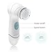 Facial Cleansing Brush MYCARBON IPX5 Waterproof Facial Exfoliating Brush Set 4 In 1 Portable Electric Facial Massager for All Skin Care Batteries Included
