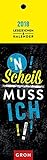 N Scheiß muss ich! 2018: Lesezeichenkalender